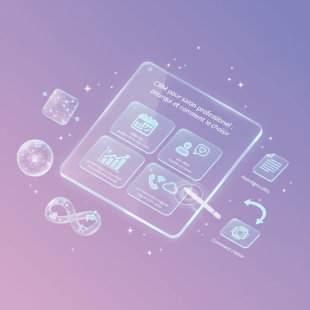 Salon de beauté utilisant un CRM pour gérer ses rendez-vous et ses clientes