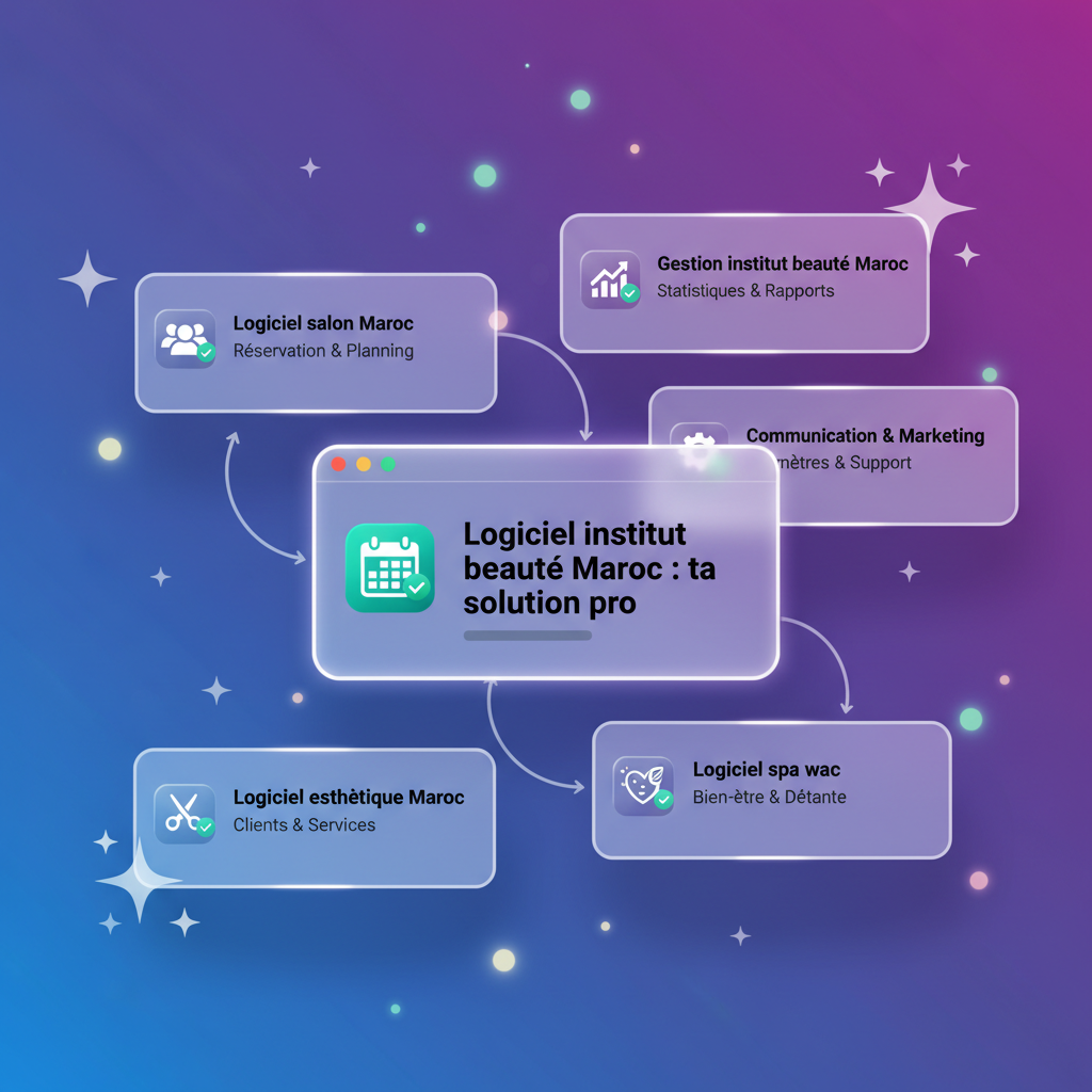 Logiciel institut beauté Maroc : ta solution pro